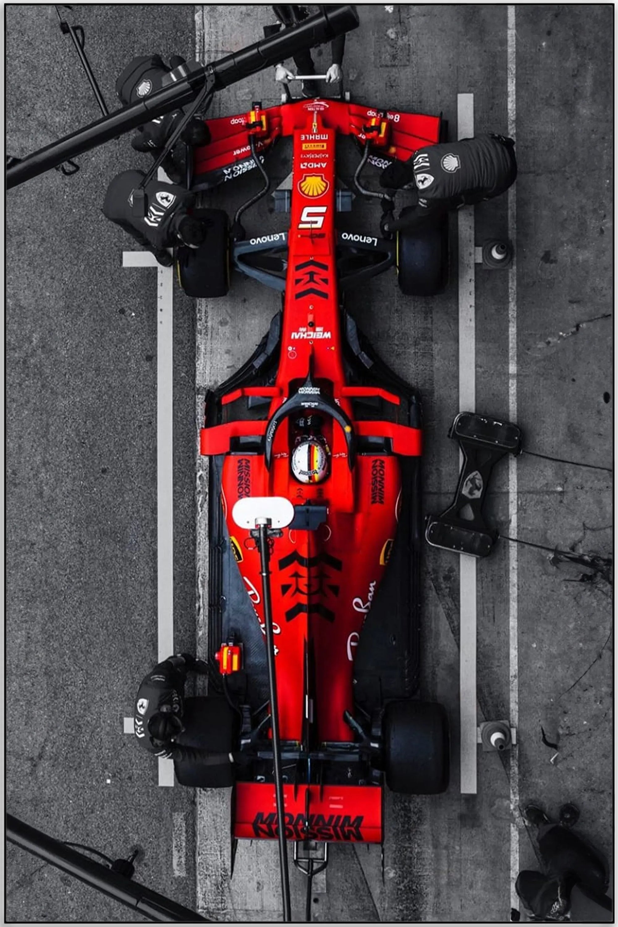 Plakat - Ferrari skyview - admen.dk