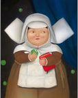 Plakat - Fernando Botero - nonnen og æblet - admen.dk