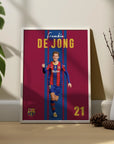 Plakat - Frankie de Jong sejr