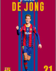 Plakat - Frankie de Jong sejr