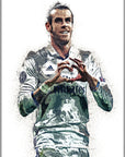 Plakat - Gareth Bale style