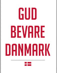 Plakat - Gud bevare Danmark citat - admen.dk