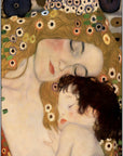 Plakat - Mor og barn kunst - Gustav Klimt