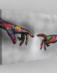 Canvas - Hands of God kunst - admen.dk