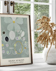 Plakat - Hilma af Klint - Adulthood green kunst - admen.dk