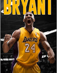 Plakat - Kobe Bryant sejrkunst - admen.dk