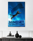 Plakat - Kat - Always believe in citat - admen.dk