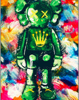 Plakat - Kaws Rolex, street art kunst - admen.dk