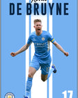 Plakat - Kevin De Bruyne i brøl