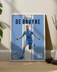 Plakat - Kevin De Bruyne i brøl