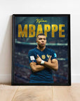 Plakat - Kylian Mbappe - admen.dk