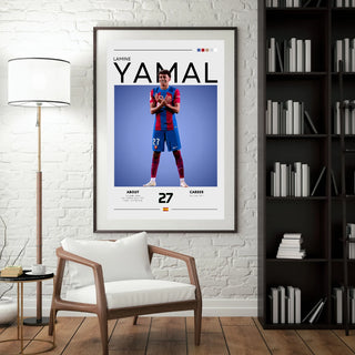 Poster - Lamine Yamal art