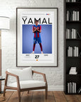 Plakat - Lamine Yamal style