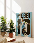 Plakat - Leo Messi 10 - admen.dk