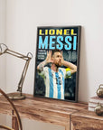 Plakat - Leo Messi style - admen.dk