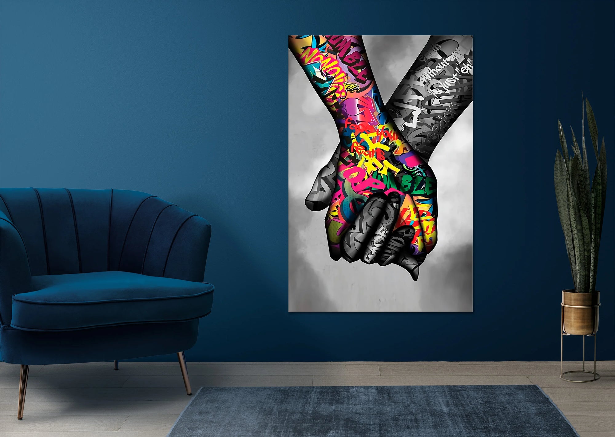 Plakat - Lover hands statement - admen.dk