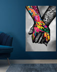 Plakat - Lover hands statement - admen.dk