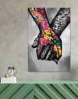 Plakat - Lover hands statement - admen.dk