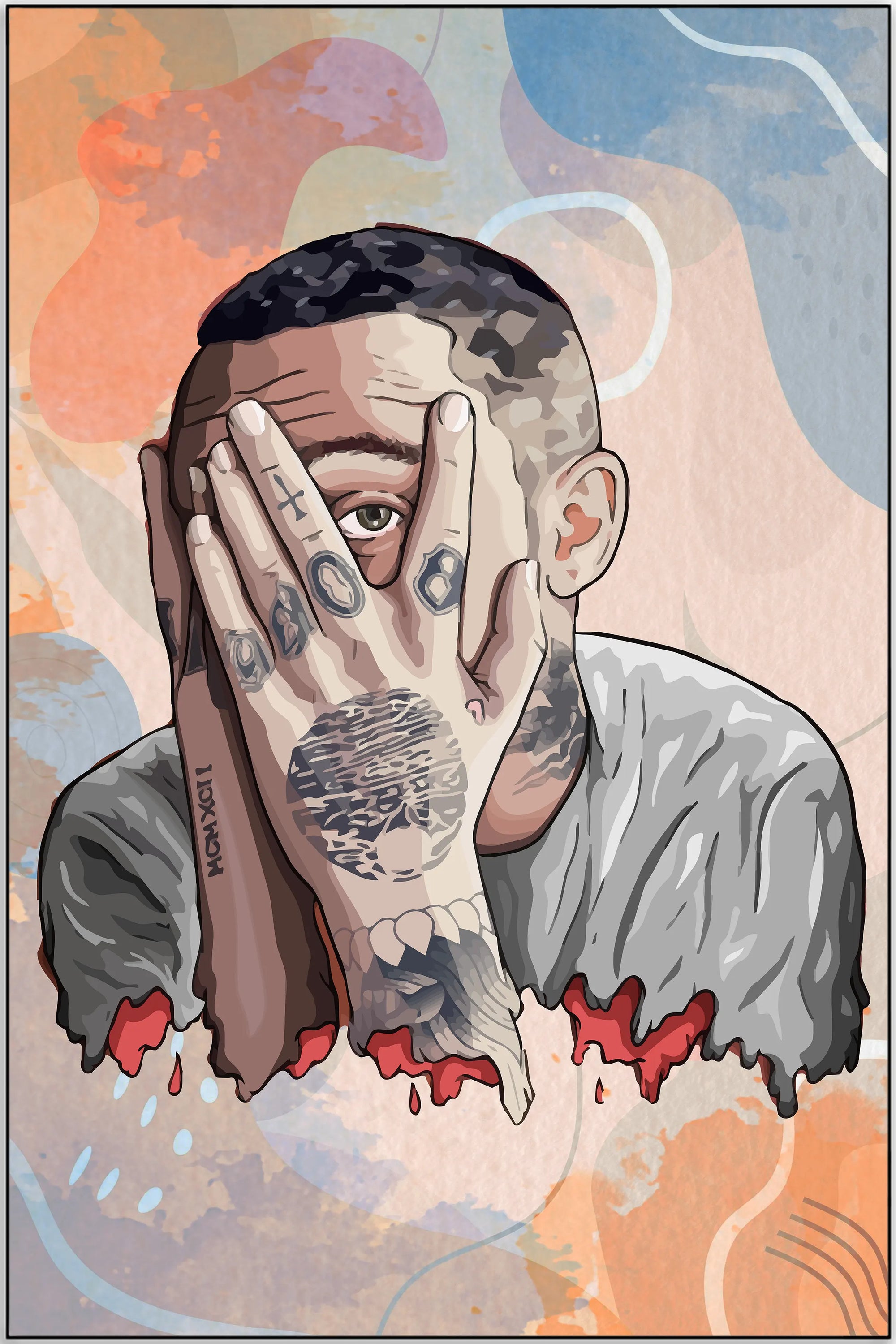 Plakat - Mac Miller kunst - admen.dk