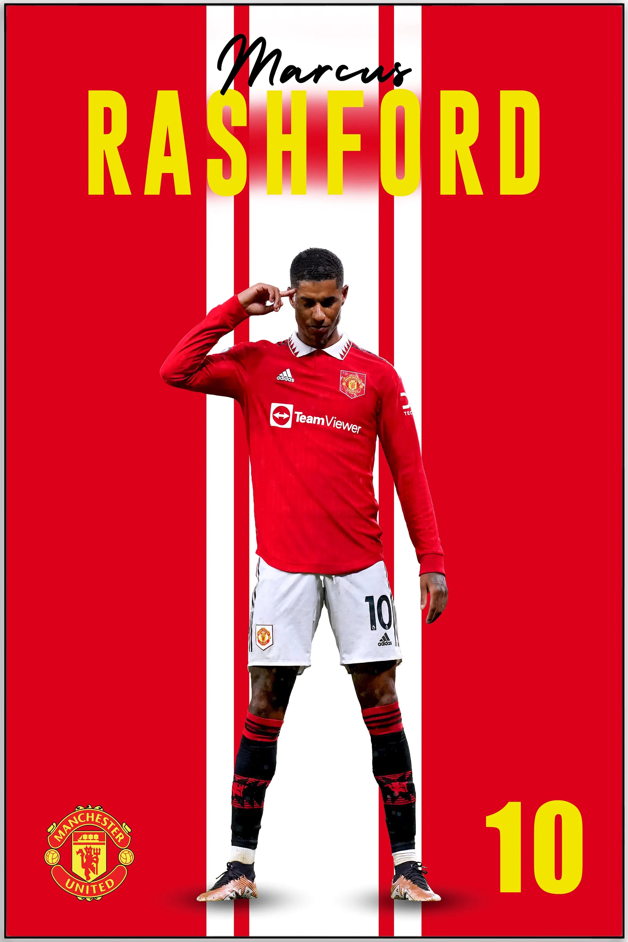 Plakat - Marcus Rashford - admen.dk