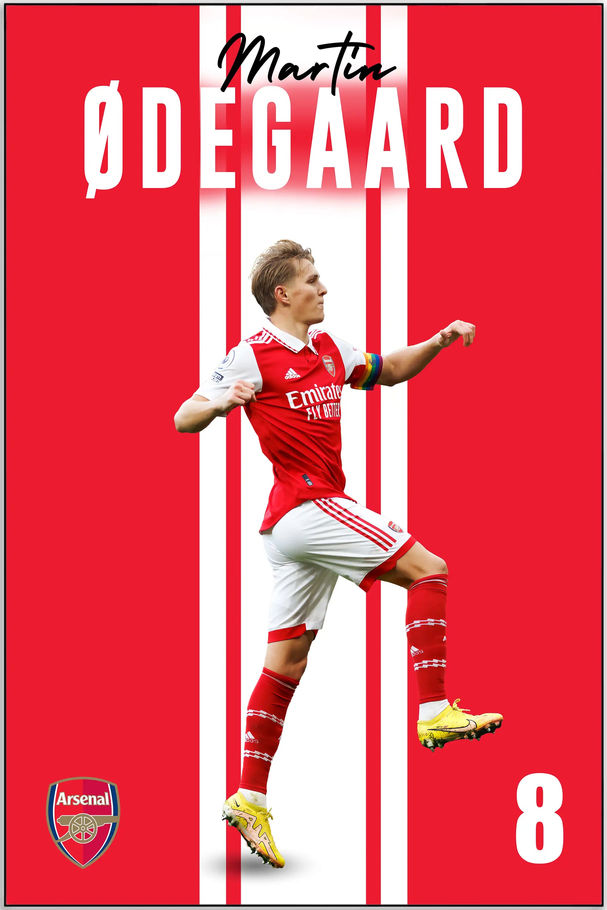 Plakat - Martin Ødegaard - admen.dk