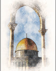 Plakat - Masjid Al Aqsa - admen.dk