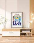 Plakat - Matisse - Blå vase med titel