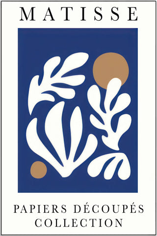 Plakat - Matisse - Papiers collection kunst - admen.dk