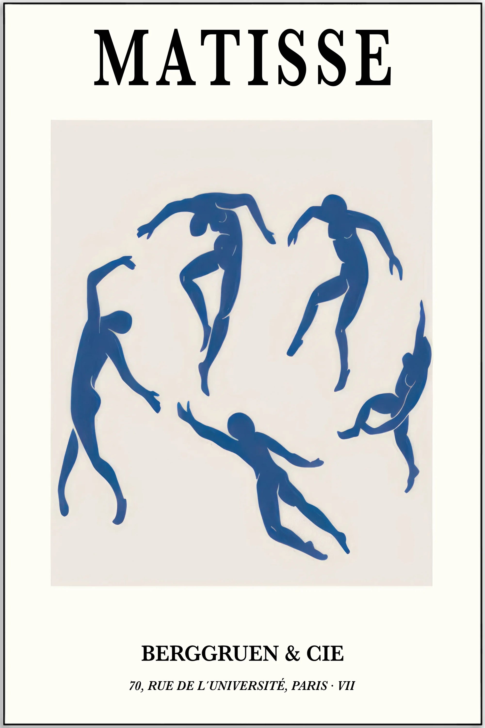 Plakat - Matisse - Rue de l’universite kunst - admen.dk