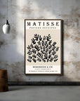 Plakat - Matisse - Sorte blomster kunst - admen.dk