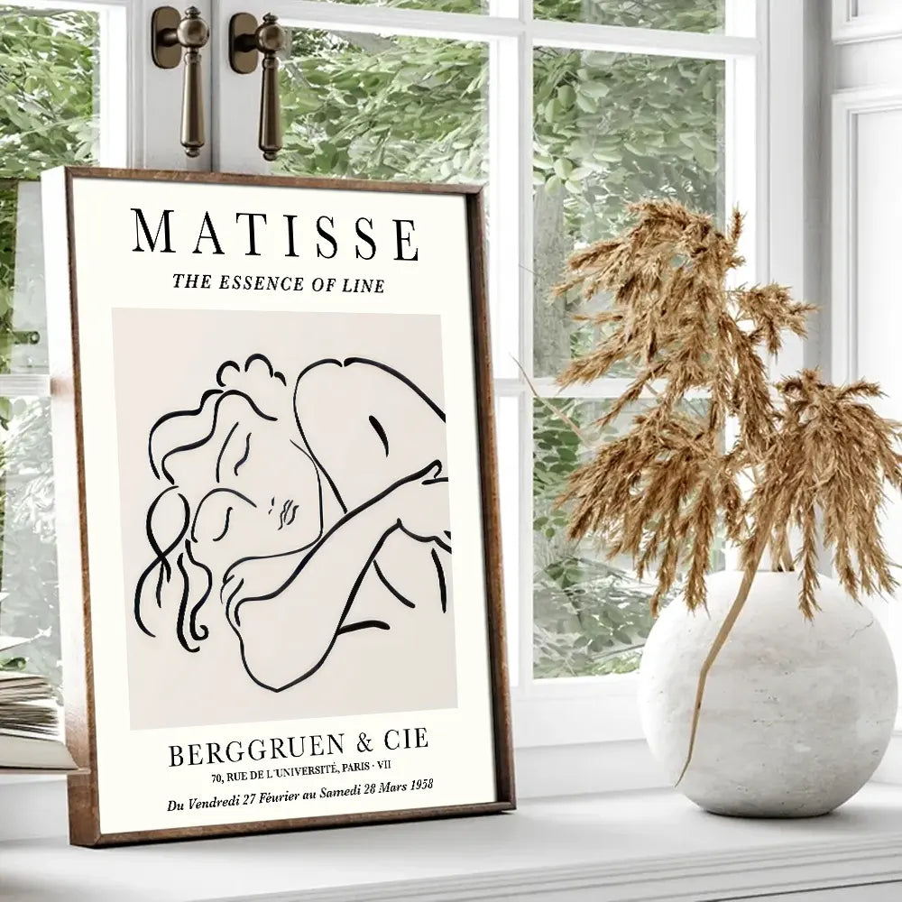 Plakat - Matisse - The essence of line kunst - admen.dk