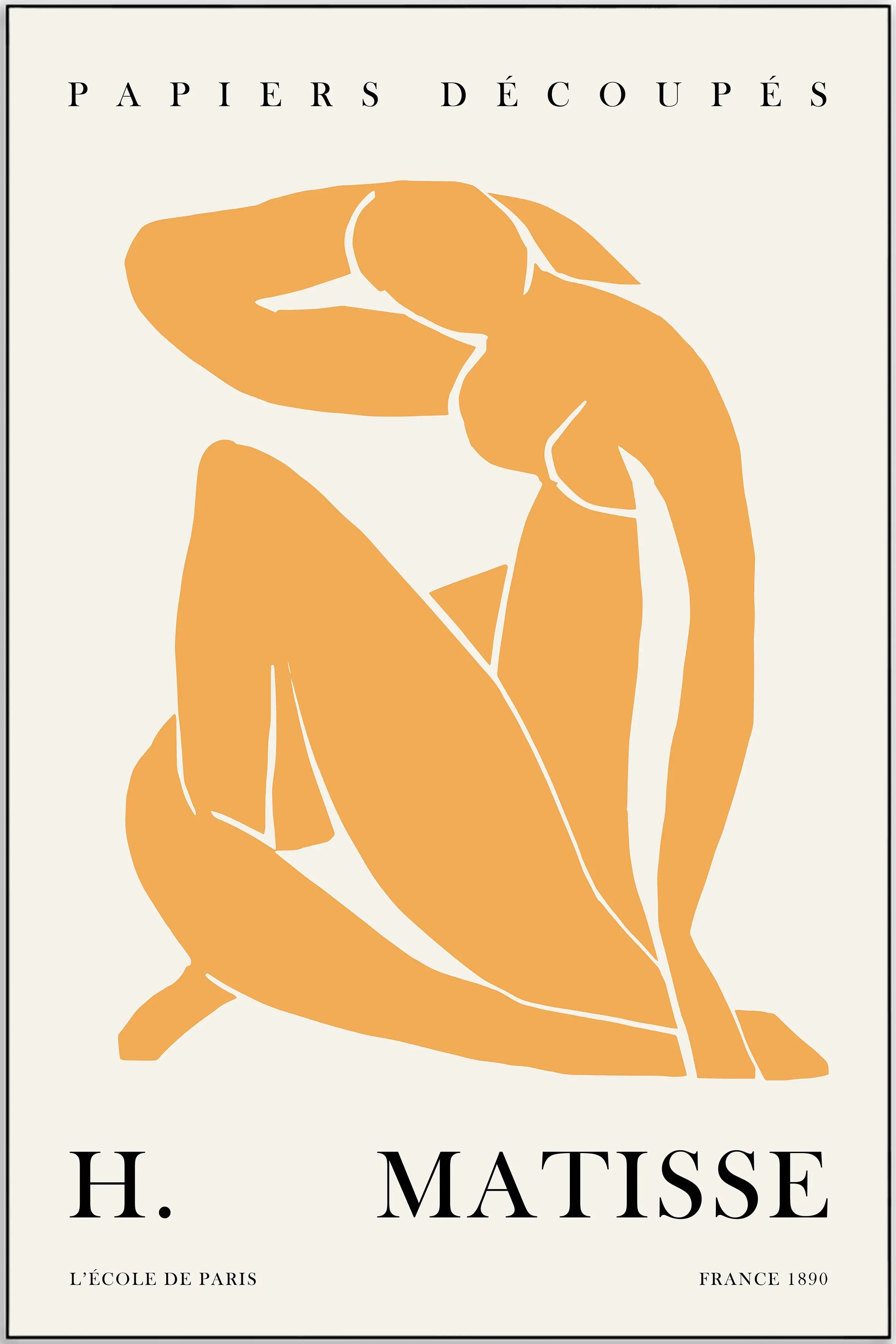 Plakat - Matisse - The orange lady kunst - admen.dk