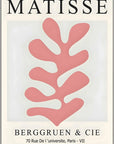 Plakat - Matisse - pink Berggruen kunst - Admen.dk