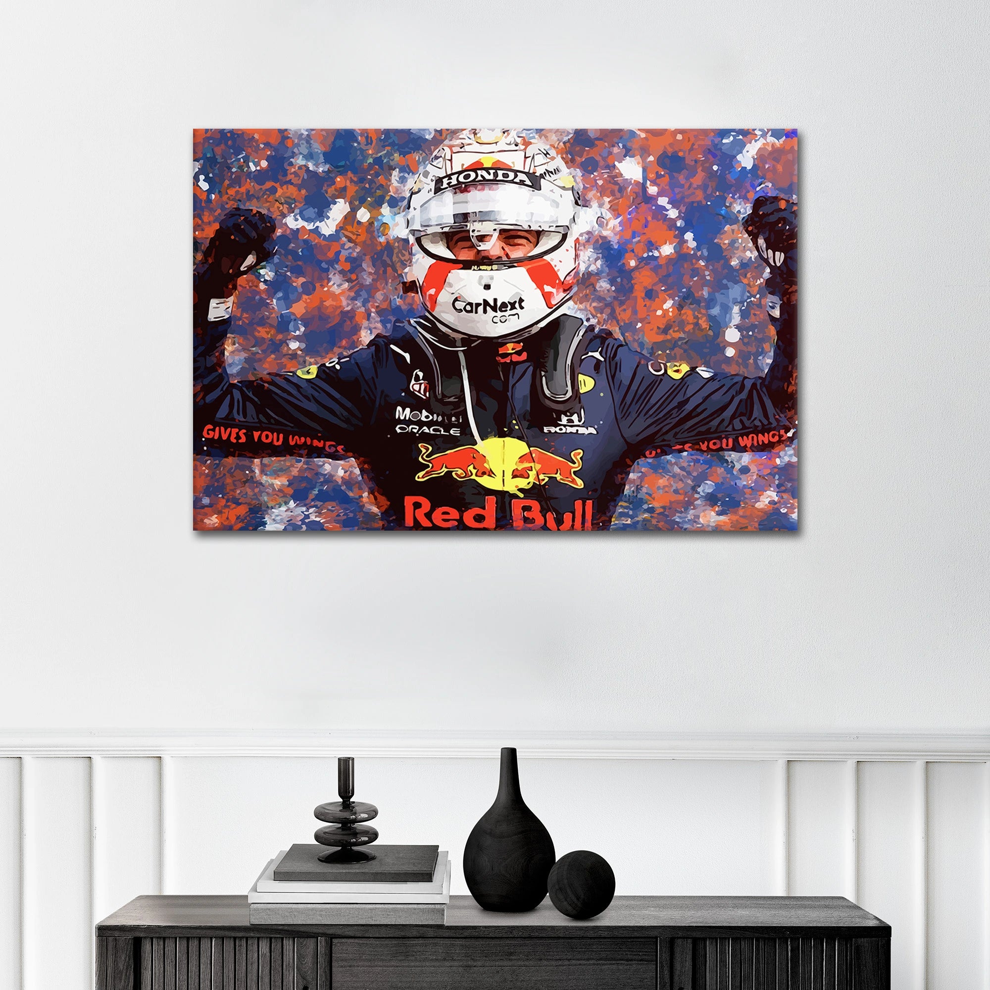 Plakat - Max Verstappen racerkører - admen.dk