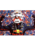 Plakat - Max Verstappen racerkører - admen.dk