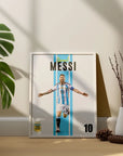 Plakat - Messi i godt humør - admen.dk