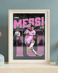 Poster - Messi Inter Miami art