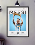 Plakat - Messi og guldet - admen.dk