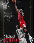 Plakat - Michael Jordan i aktion - admen.dk