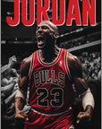 Plakat - Michael Jordan sejrkunst - admen.dk