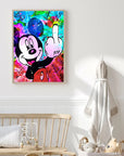 Plakat - Mickey Mouse street art kunst - admen.dk