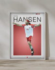 Plakat - Mikkel Hansen grafisk look