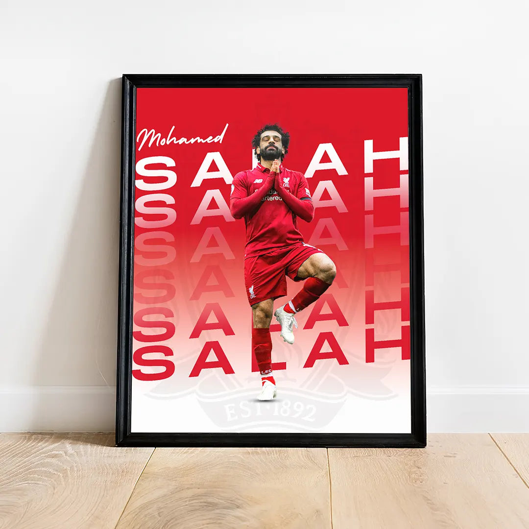 Plakat - Mohamed Salah style - admen.dk