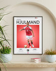 Plakat - Morten Hjulmand grafisk look