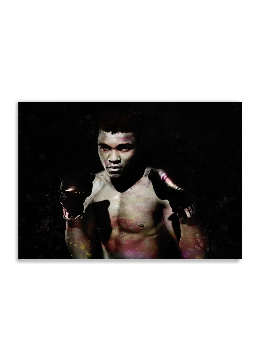 Plakat - Muhammad Ali portræt - admen.dk