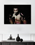 Plakat - Muhammad Ali portræt - admen.dk