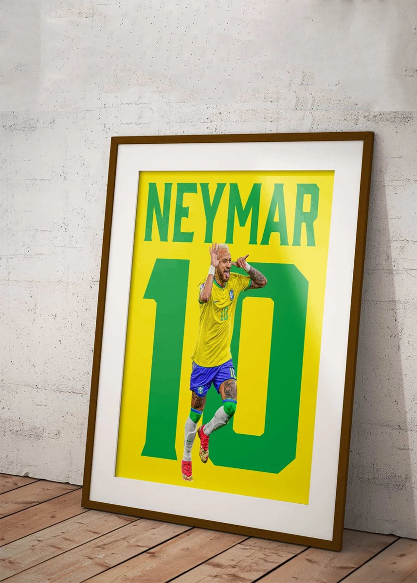 Plakat - Neymar 10 - admen.dk