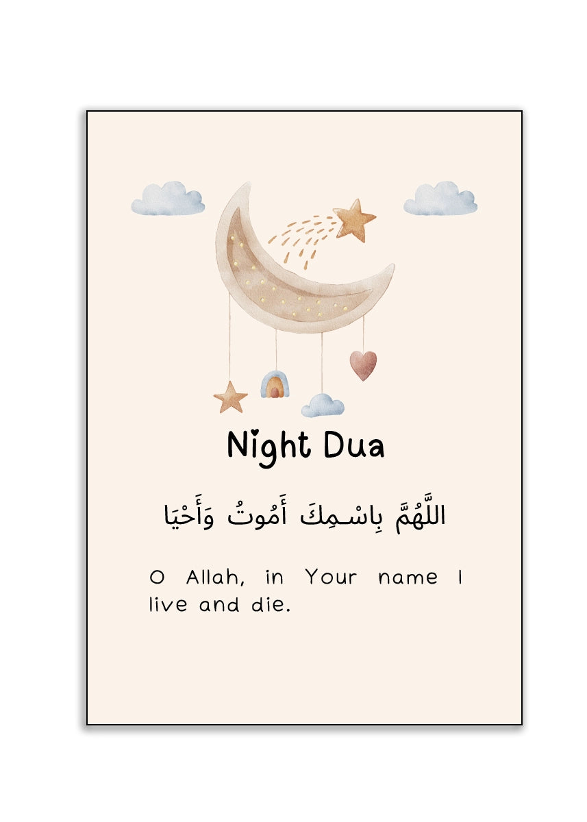 Plakat - Night dua - admen.dk