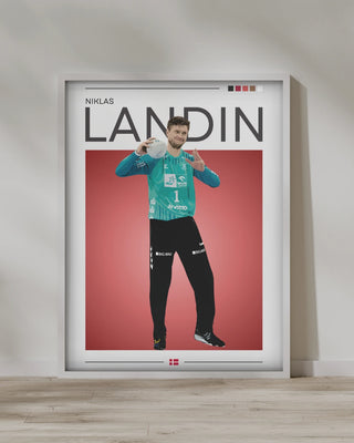 Plakat - Niklas Landin grafisk look