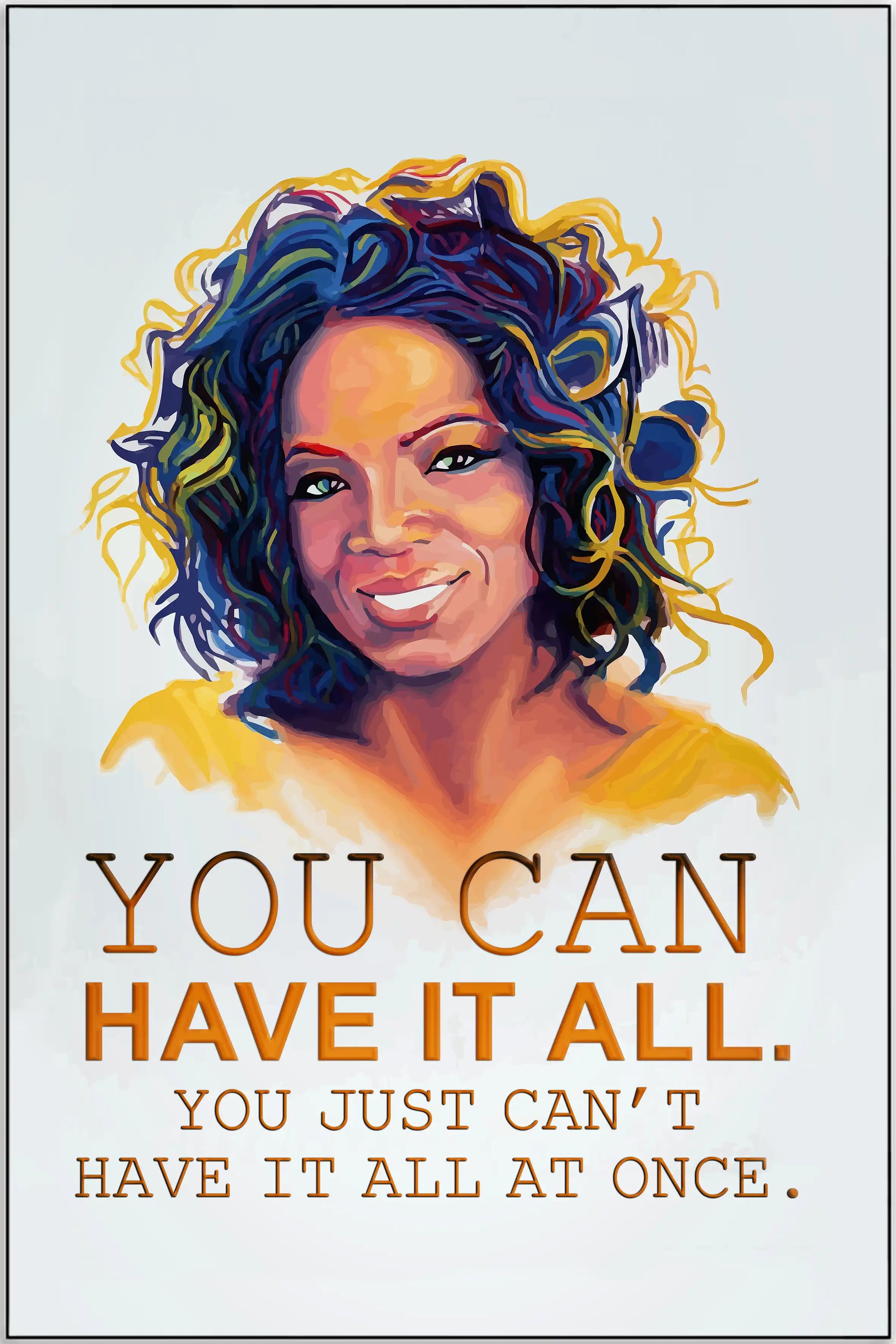 Plakat - Oprah Winfrey - admen.dk